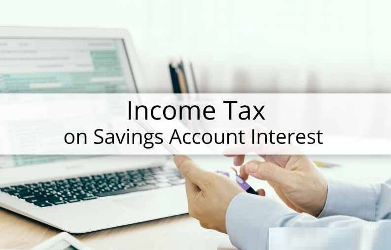 tax on savings account india